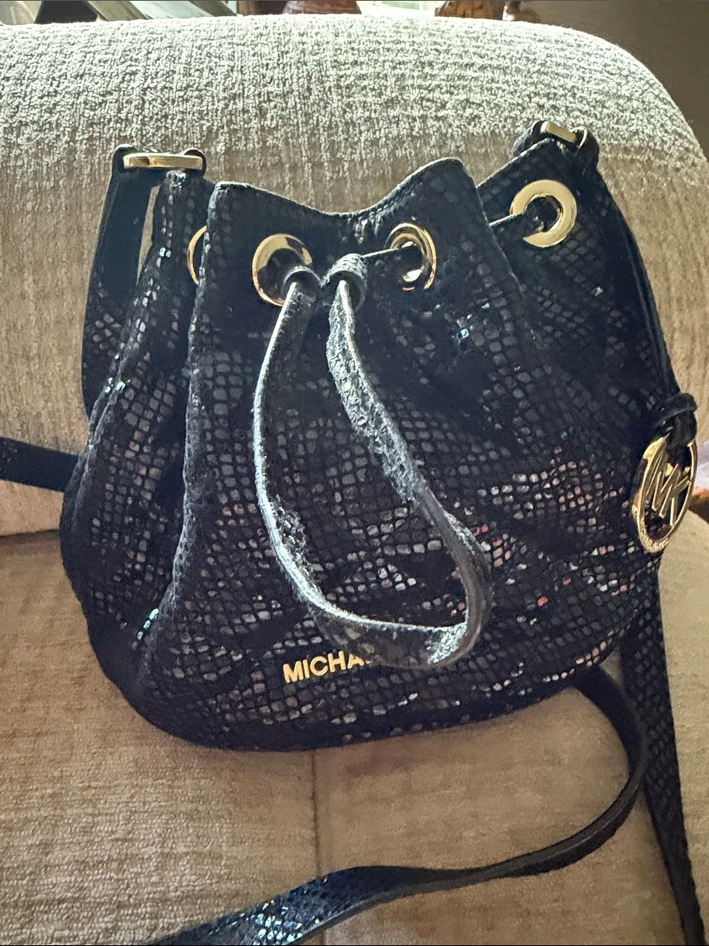 Michael Kors glossy sequin